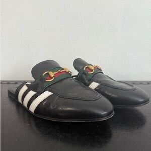 Gucci x Adidas Leather Mule Mens Size 8/41